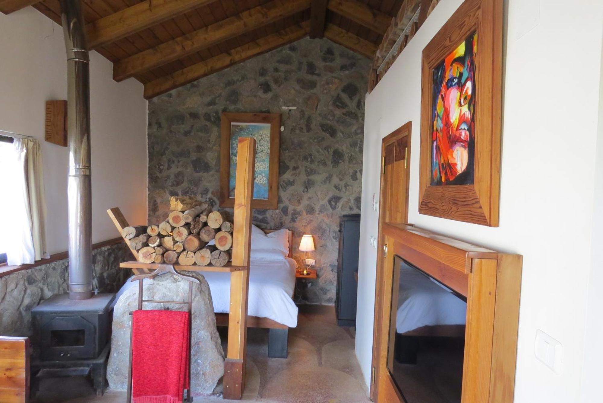 The Green And Red Cabins Ma'ale Gamla Esterno foto